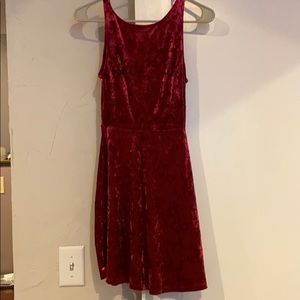 Velvet dress !